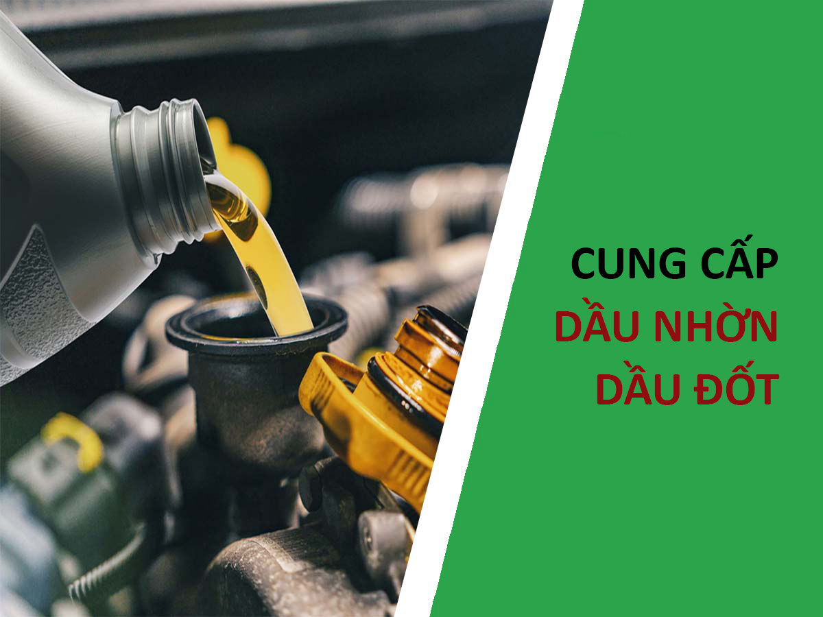 Cung cấp dầu nhờn, dầu đốt