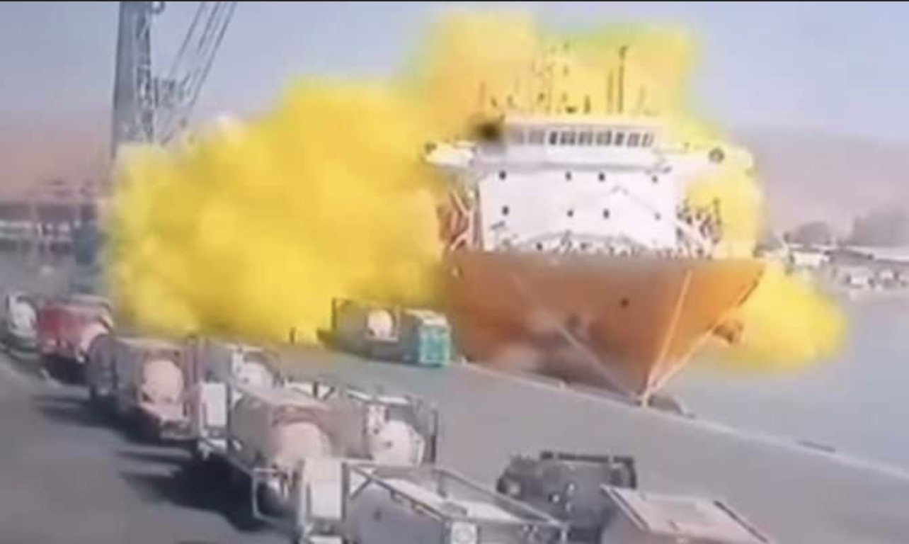 Hundreds Injured, 13 Killed When Chlorine Tank is Dropped in Aqaba